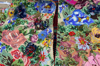 create hand embroidered custom pieces for you