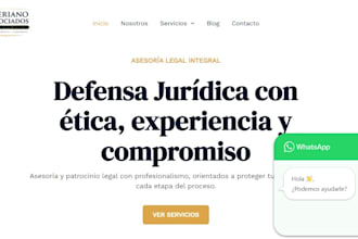crearé una página web para tu negocio