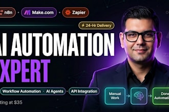 build ai automation workflows, n8n automation, make, ai agents, zapier migration