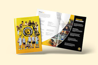 design company profile for your business