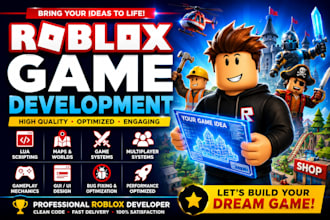 develop roblox game, roblox map, roblox building, roblox world, roblox scripter