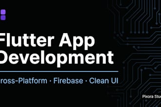 build flutter app for ios and android with firebase