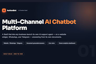 build a website ai chatbot for lead capture and faqs