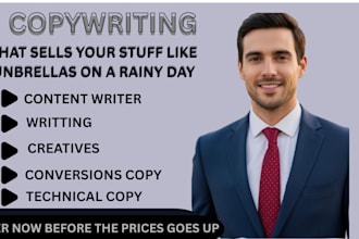 write seo copywriting, email campaigns and brand storytelling for your business