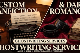 ghostwrite dark kinky bdsm romance and smut