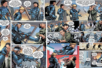 comic book artist for nsfw comics, graphic novels, and comic book illustration