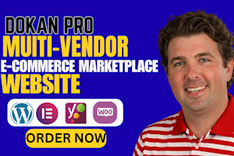 build wordpress multi vendor ecommerce marketplace website by dokan wcfm
