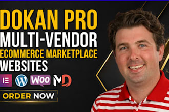 build wordpress multi vendor ecommerce marketplace website by dokan wcfm