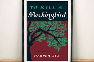 design a beautiful book cover, kindle cover design