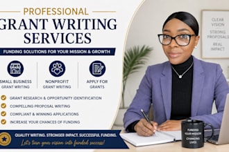 do small business grant writing, nonprofit grant writing, apply for grants