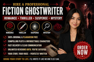 ghostwrite thriller and romance ebook