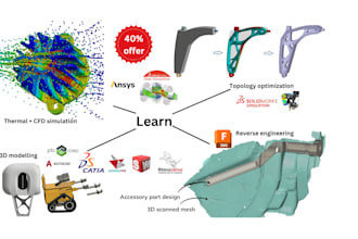 be your expert tutor for solidworks, cae, cfd and reverse engineering