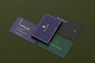 create double sided business card with your choice priority