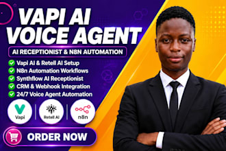 vapi ai, retell ai, synthflow ai reception with n8n automation ai voice agent