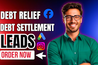 generate debt relief leads debt settlement debt consolidation debt relief