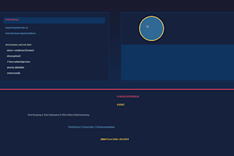 build a custom python automation script to save you time and money