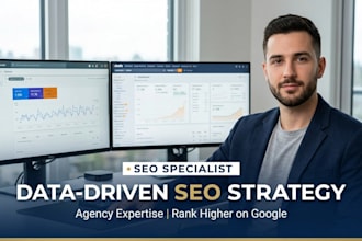 be your expert monthly SEO specialist for top google ranking