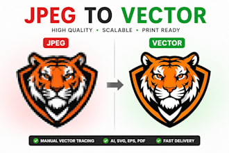 convert jpeg to clean vector