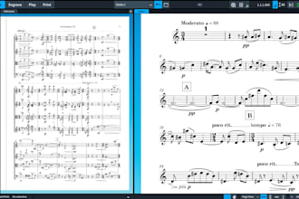 professional score engraving in dorico