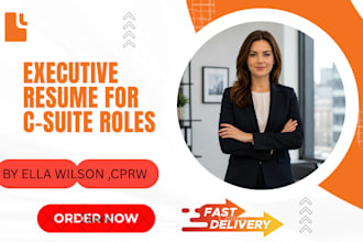 create an ats friendly executive resume and CV