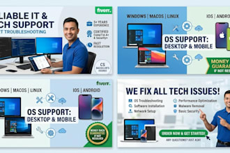 remote IT support and troubleshoot any technical issues