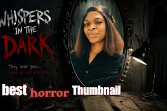 thumbnail horror designs and thumbnail horror youtube covers that boost CTR