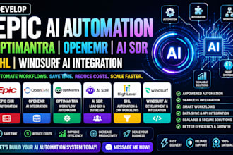 develop epic ai automation optimantra openemr ai integration ai sdr ghl windsurf