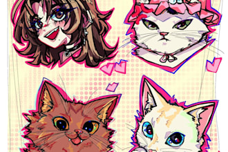 do icons or stickers of your characters