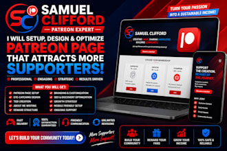 setup patreon pagesetup for your business