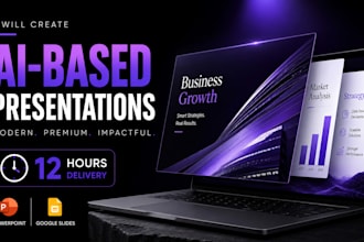 design modern ai presentations premium design in 12h delivery