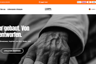 build a modern and high converting shopify store