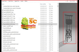 reverse engineer pcb, exe, dll, apk, ea files and decompile source code