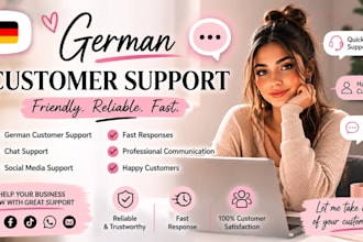 german customer support and chat support for businesses