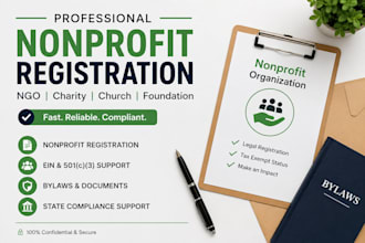 apply 501c3 tax exempt status for nonprofit organization, bylaws
