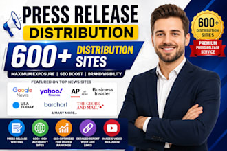 do press release distribution and press release writing, PR distribution