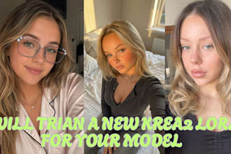 nsfw  influencer ai mode train krea2 lora training comfyui workflow for fanvue