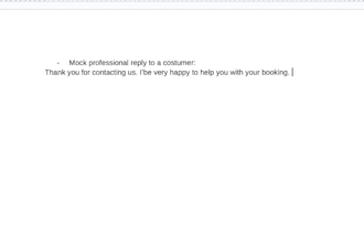 work as your online receptionist