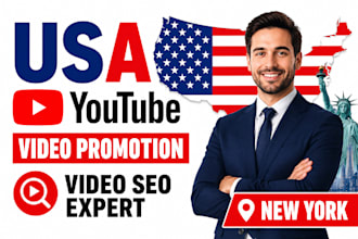 do organic USA youtube video promotion USA channel promotion