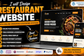 build a wordpress restaurant website with food ordering system restaurant menu