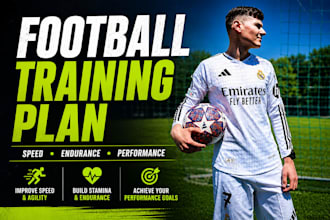 create a personalized football fitness plan