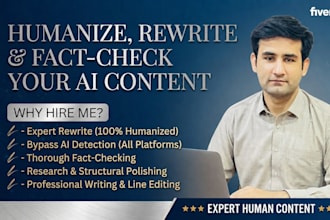 edit ai content and humanize it