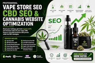 professional vape store SEO, cbd GEO website optimization