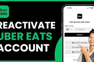 help for uber, uber eat account reactivation, waitlist clearance, account setup