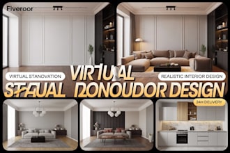 do virtual staging and virtual renovation for real estate listings