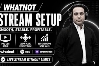 setup obs studio for whatnot vertical streams, auctions, and card breaks