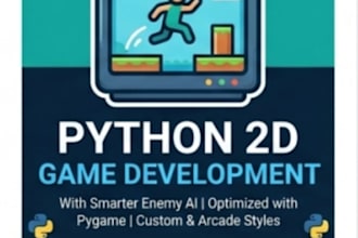 develop custom 2d games in python with smart ai mechanics