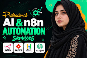 build n8n automation ai automation ai agent zapier and ghl workflows
