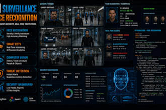 create ai surveillance, face recognition and computer vision systems