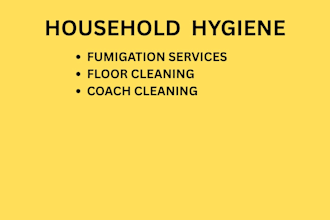 be offering cleaning and fumigation services