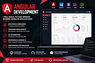 build or fix angular web applications